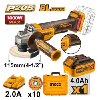 CAGLI2111561 Cordless Angle Grinder Kit