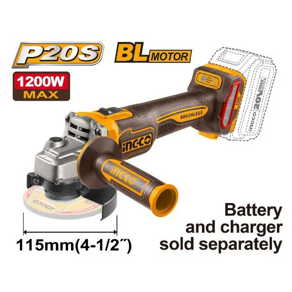 CAGLI221153 Cordless Angle Grinder