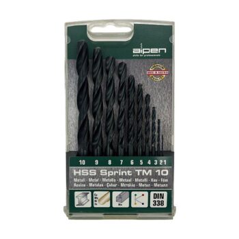 Alpen HSS Sprinter TM10 Drill Bit Set