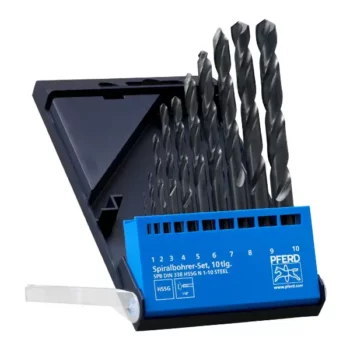 PFERD - Spiral Drill Bit Set - HSSG 10pc