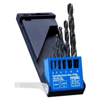 PFERD - Spiral Drill Bit Set - HSSG 6pc